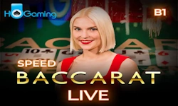 Speed Baccarat live by Evolution on Melbet Nigeria